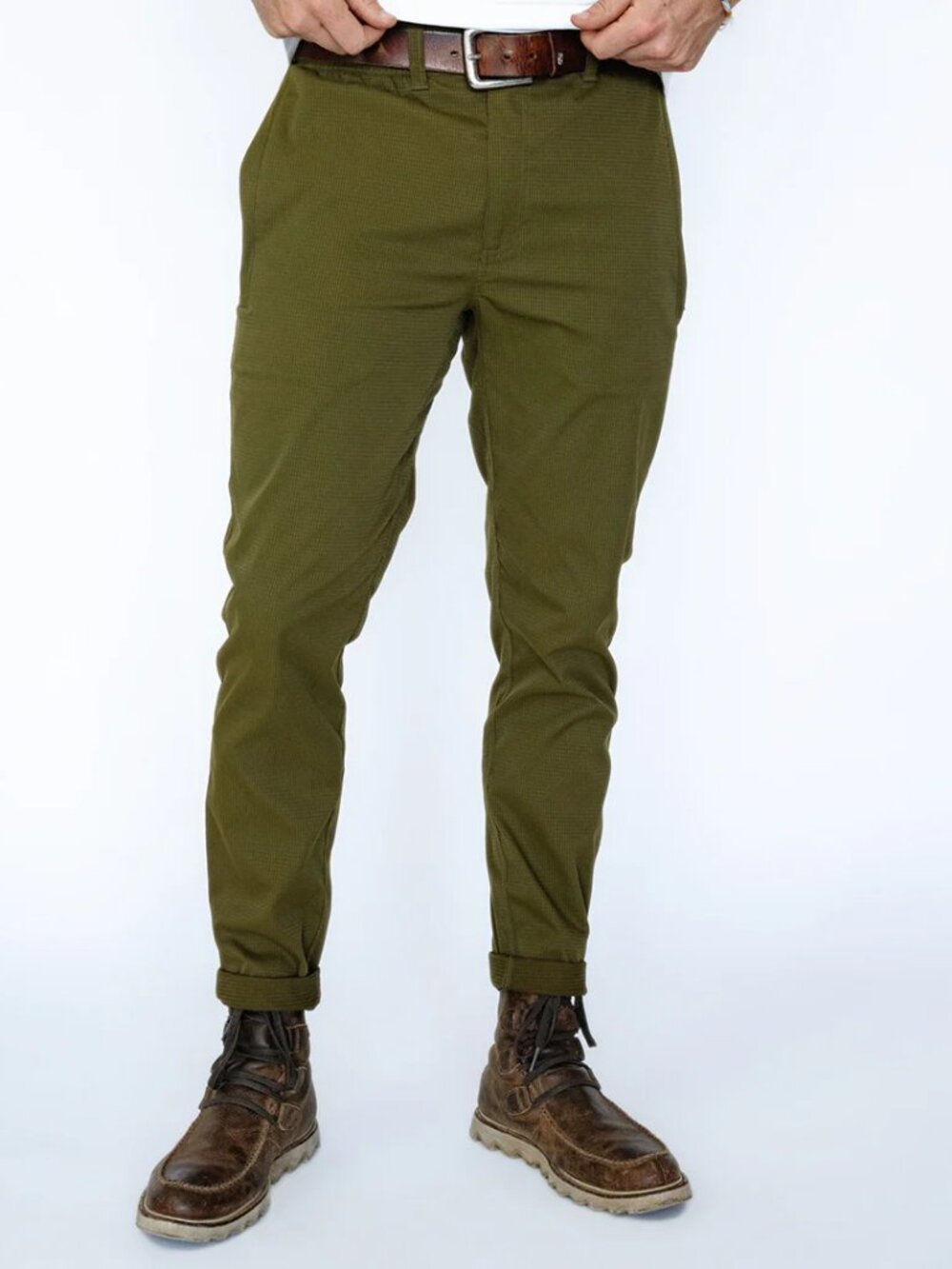 Walter Sky WS-B02 V2 Olive Jogger-Style Pants - Picture 2 of 12